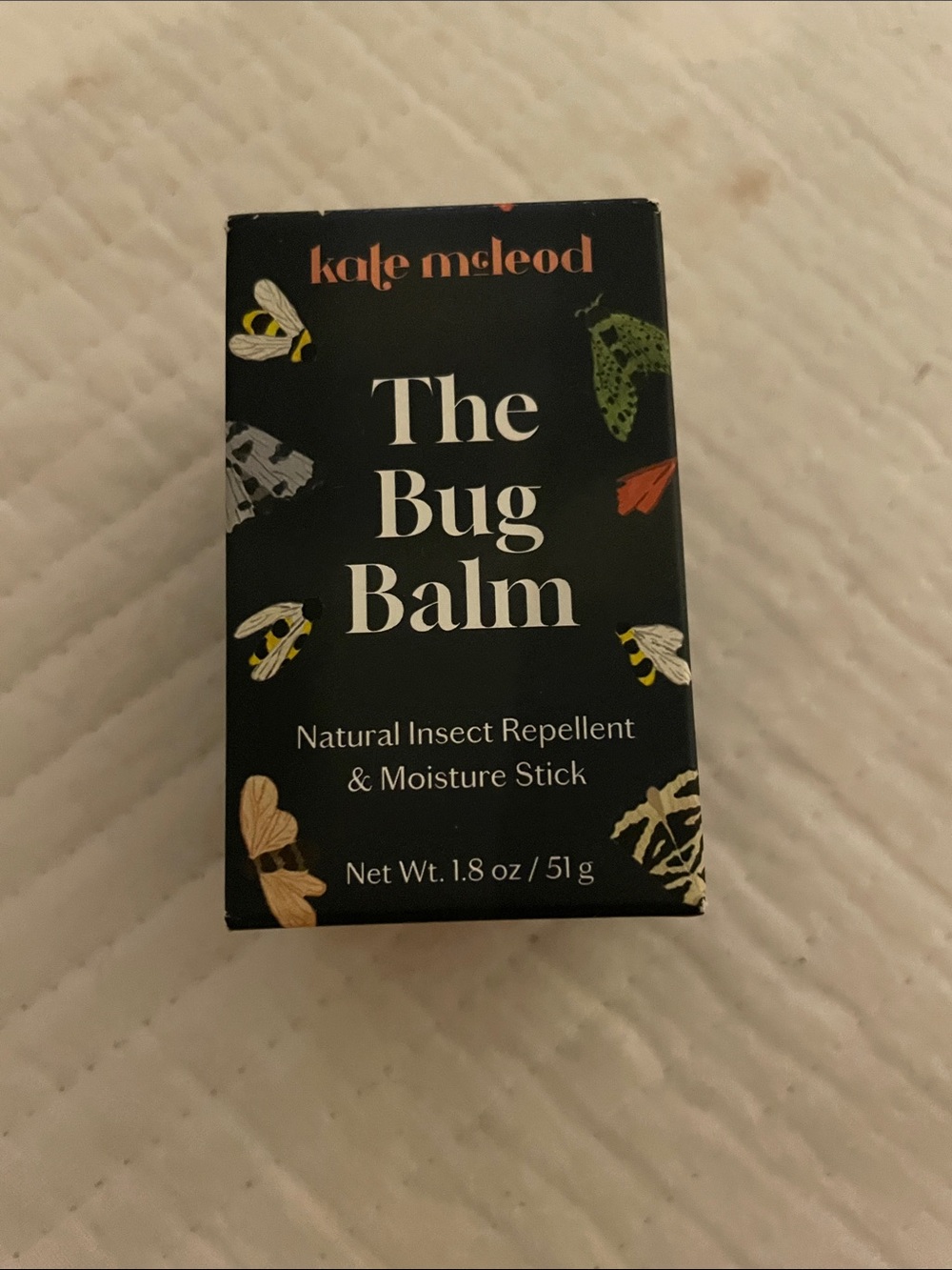 Kate McLeod The Bug Balm Natural Insect Repellent - Black